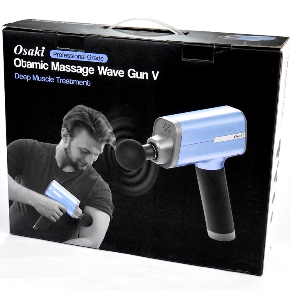 OSAKI OTAMIC MASSAGE WAVE GUN V - Professional Muscle Treatment NEW IN BOX
